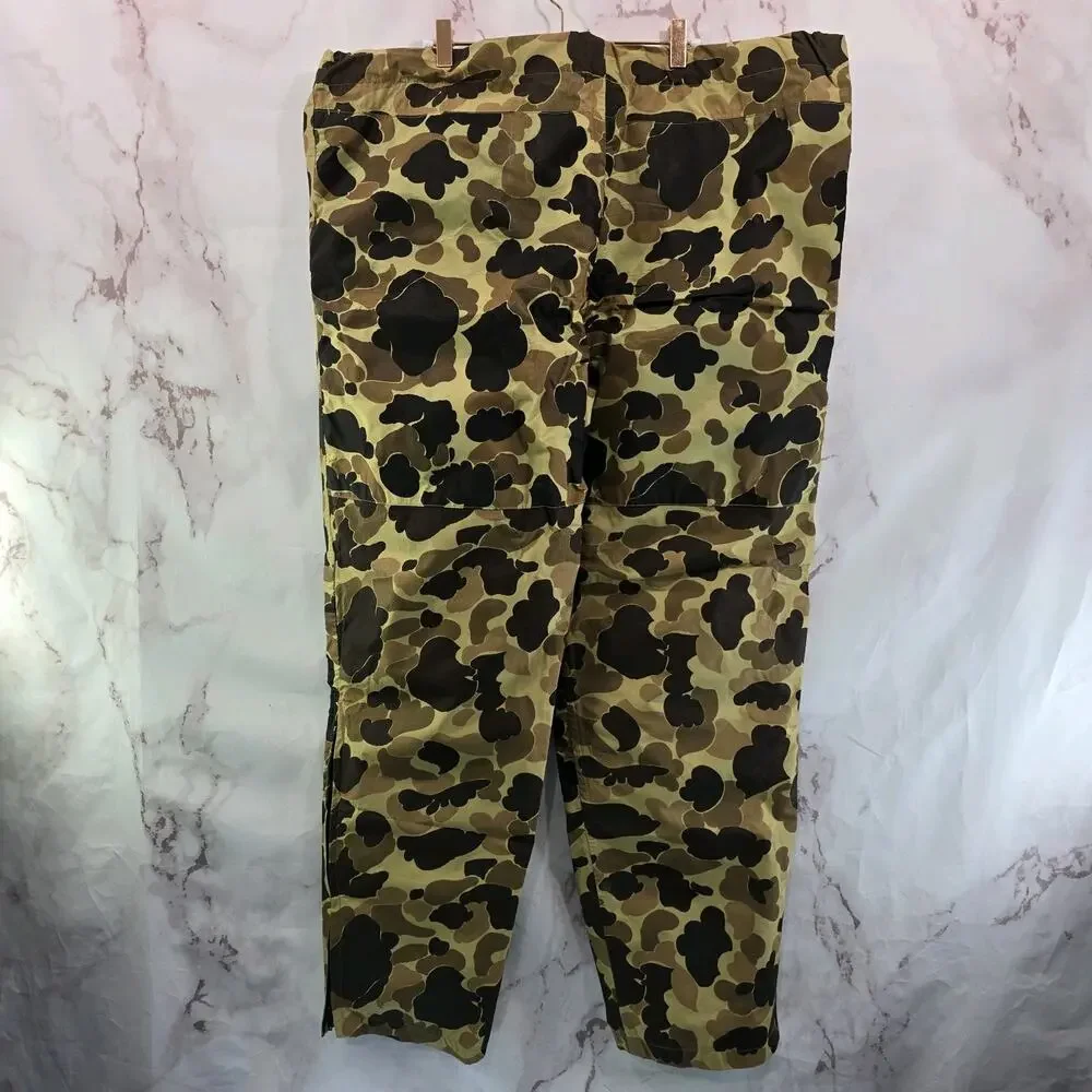 Vintage Columbia Camo Pants Mens XXL 2XL Duck Gore Tex Rain Waterproof